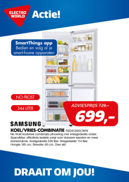 Samsung Koel/vries-combinatie RB34C605CWW